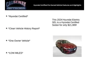 $21989 : Hyundai ELANTRA 2024 SEL 4dr thumbnail