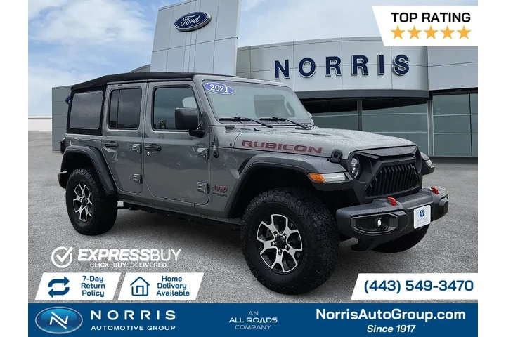 $29687 : Jeep Wrangler Unlimited 2021 image 1