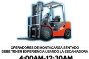 trabajo de montacargista en Orange County