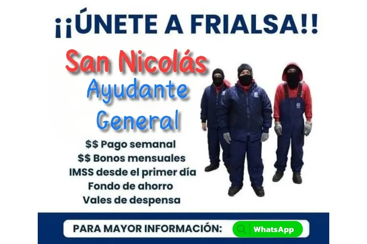 Solicito Ayudante General image 1