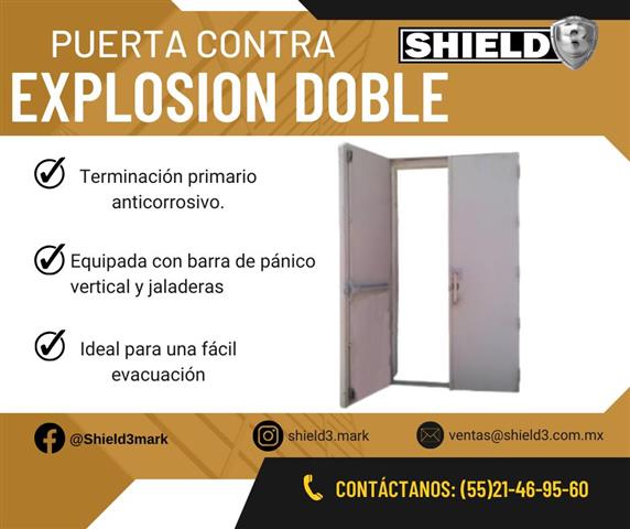 Puerta Contra Explosión SHIELD image 1