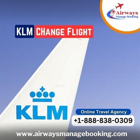KLM Change Flight image 1
