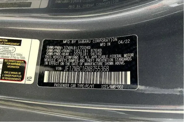 $25991 : Toyota GR86 2022 2dr Coupe 6 image 8