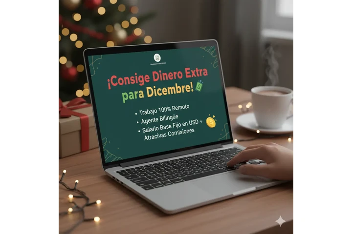 Navidad trabajando remoto image 2