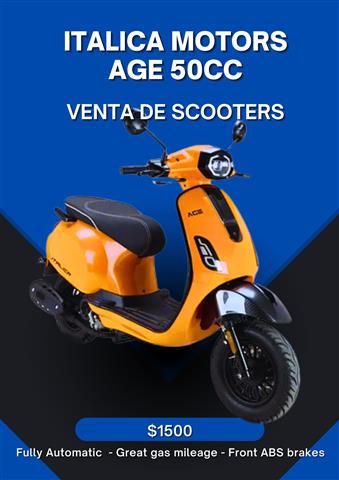 $1300 : SCOOTERS ITALICA image 1