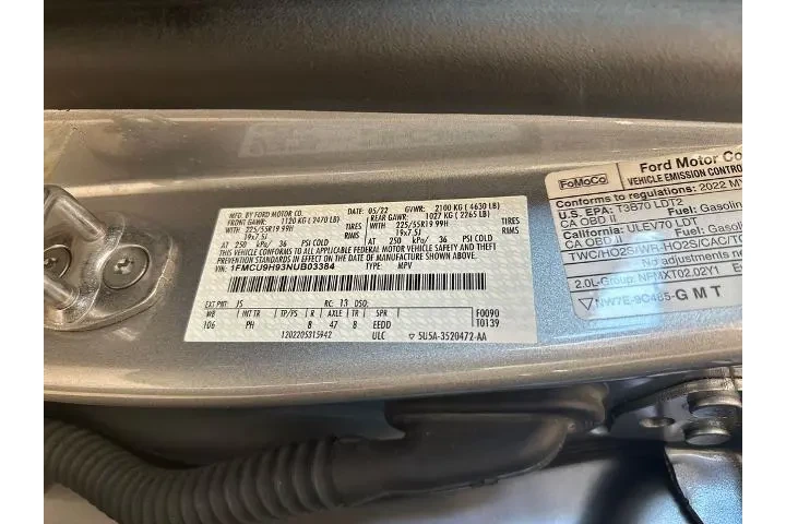 $25577 : Ford Escape 2022 AWD SEL 4dr image 10