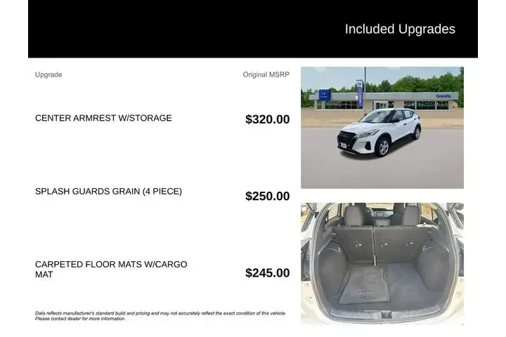 $16190 : Nissan Kicks 2024 S 4dr Cros image 8