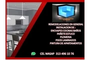 Remodelación cocinas baños en Bogota