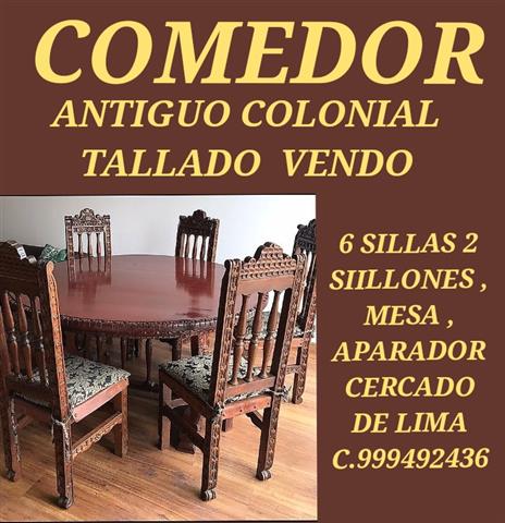 $1 : Mueble bar colonial PERÚ image 7