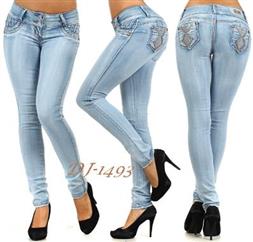 $10 : SILVER DIVA JEANS COLOMBIANOS image 1