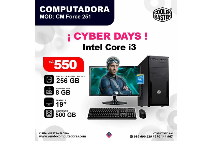 PC CM Force 251 Core i3 image 1