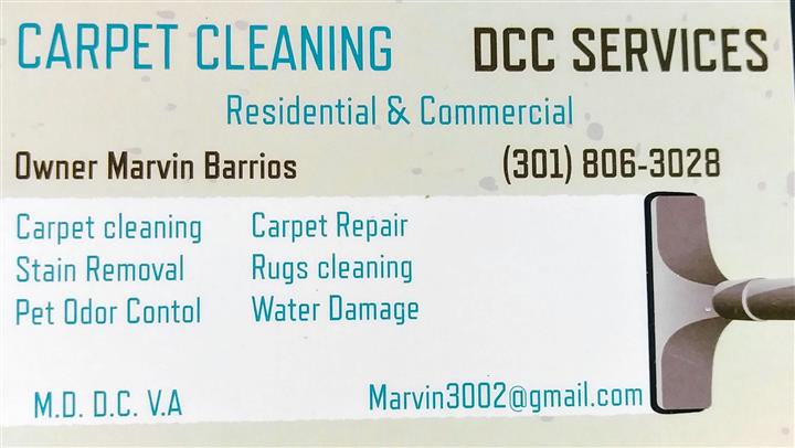 DCC SERVICES (CARPET ClEANING) image 1