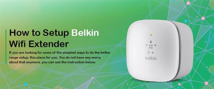 Belkin wifi extender setup image 1