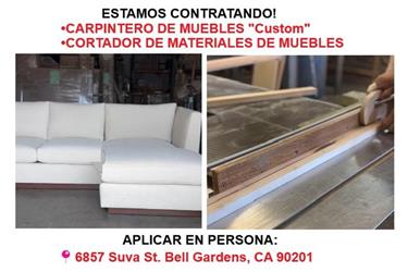 BUSCO CARPINTEROS DE MUEBLES en Los Angeles