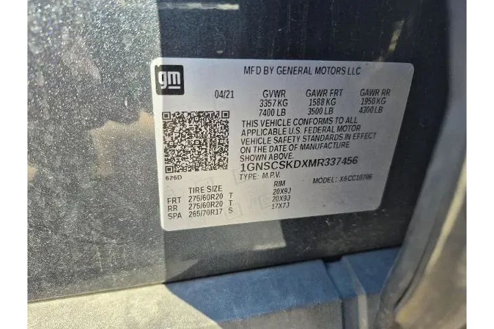 $38981 : Chevrolet Tahoe 2021 4x2 Pre image 6