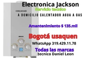 Mantenimiento Calentador Aguas en Bogota