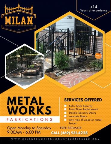 Milan Iron Fences & Constructi image 1