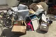 Camión colección de basura en Los Angeles