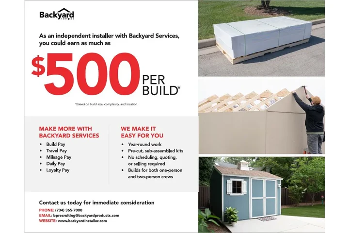 Shed Installer Needed! image 1