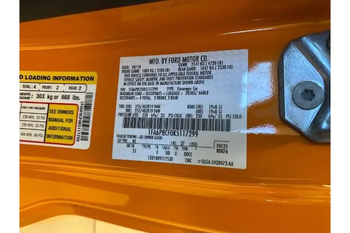 $29985 : Ford Mustang 2019 GT 2dr Fas image 10