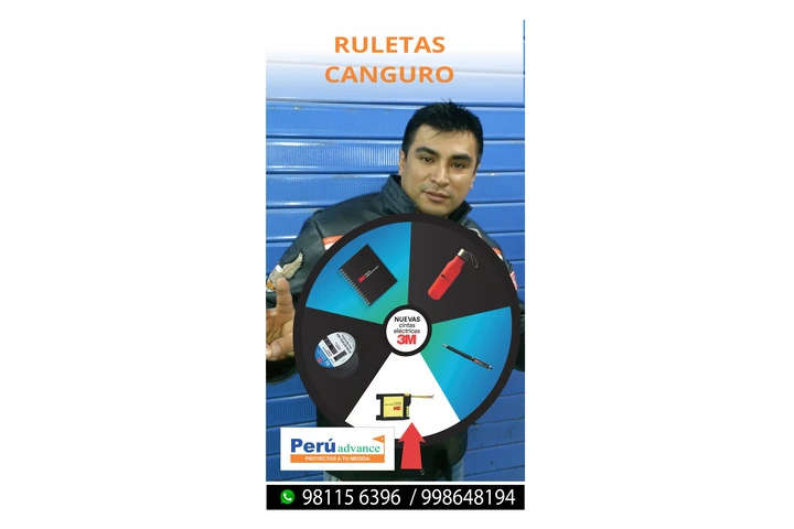 RULETAS DE MESA Y CANGURO image 7