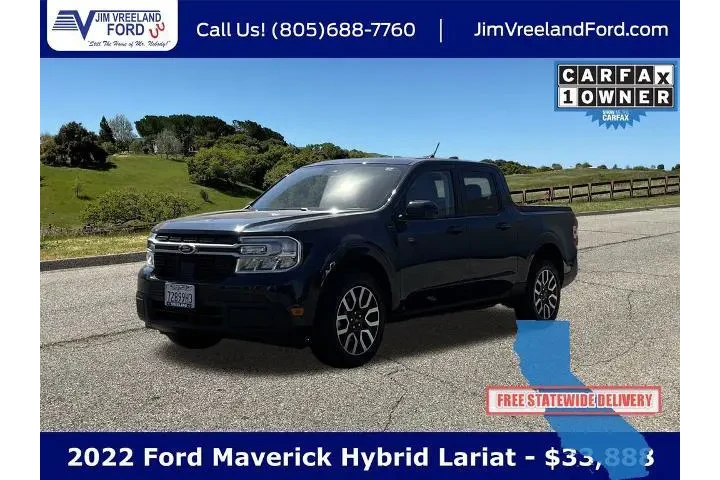 $33888 : Ford Maverick 2022 Lariat 4d image 1
