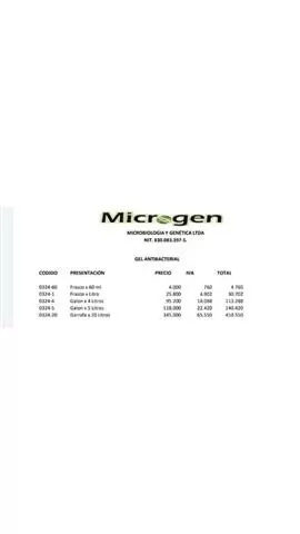 Gel y Jabón antibacterial image 5