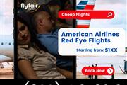 American Red Eye Flights en Los Angeles
