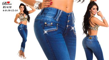 $10 : JEANS COLOMBIANOS FASHION $9.9 image 3
