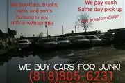 COMPRAMOS CARROS PARA JUNK en Bakersfield