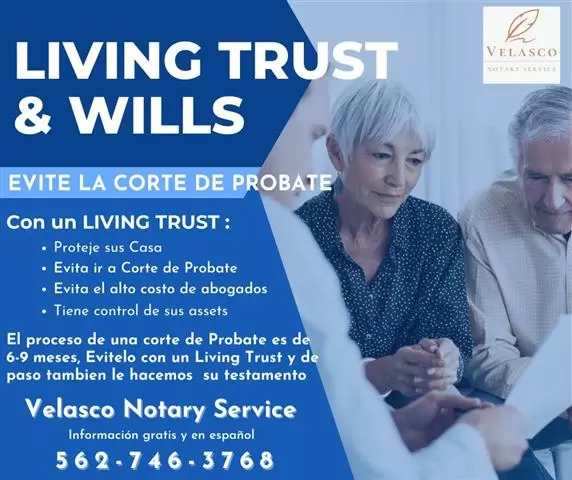 LIVING TRUST & TESTAMENTOS image 1