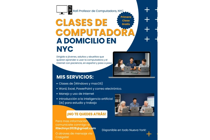 Clases Computadoras New York image 1