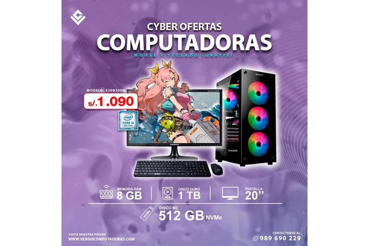 Computadora Intel Core i5 9na. image 2