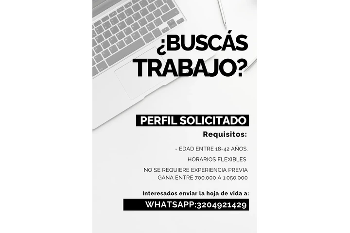 ¡UNETE A NUESTRO EQUIPO! image 2