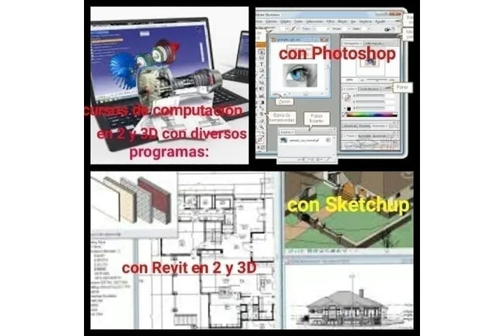 Arquitecta dá cursos en 2 y 3D image 1