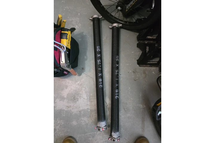Garage door springs coils image 2
