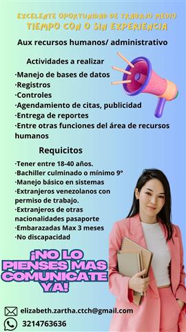 Aux recursos humanos/ administ image 1