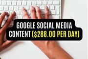 Google Social Media Content