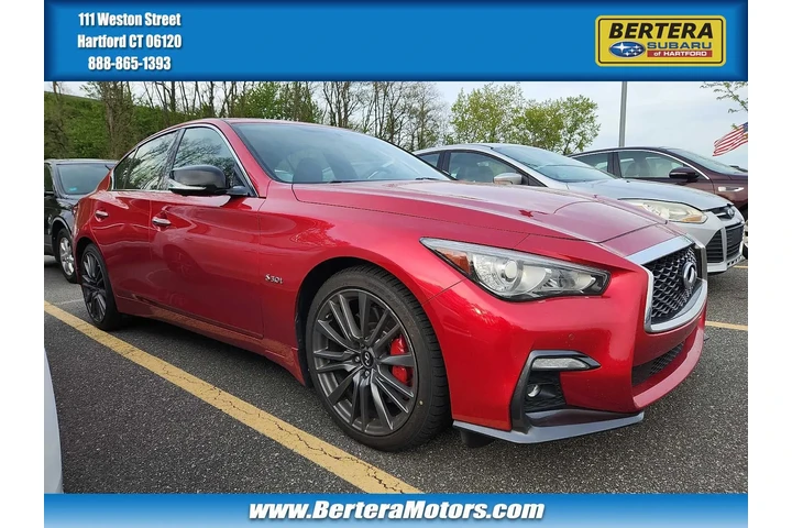 $22673 : INFINITI Q50 2018 AWD Red Sp image 1