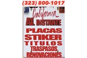 SERVICIOS AL INSTANTE DMV en Los Angeles