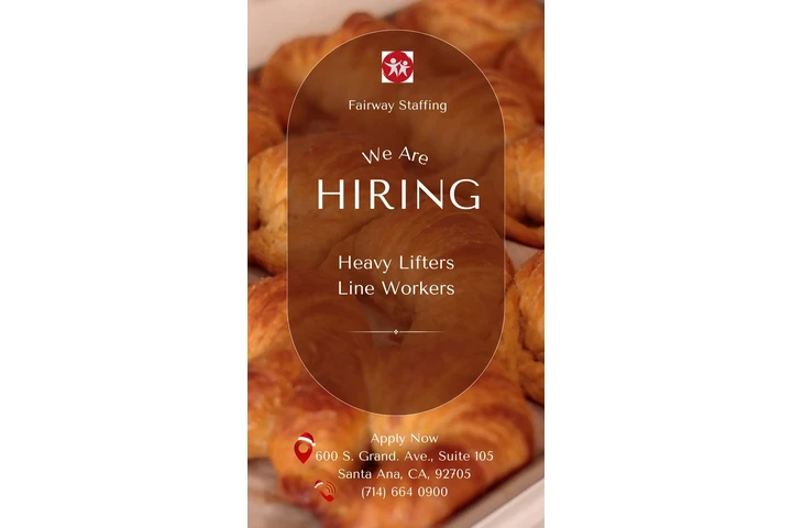 Hiring for a bakery image 1