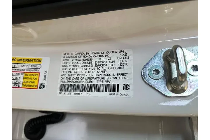 $29998 : Honda CR-V 2024 AWD EX-L 4dr image 9