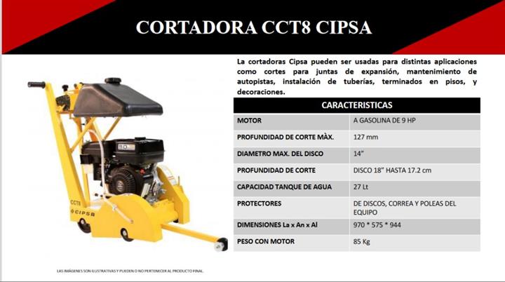 Cortadora CCT8 Cipsa Venta image 1