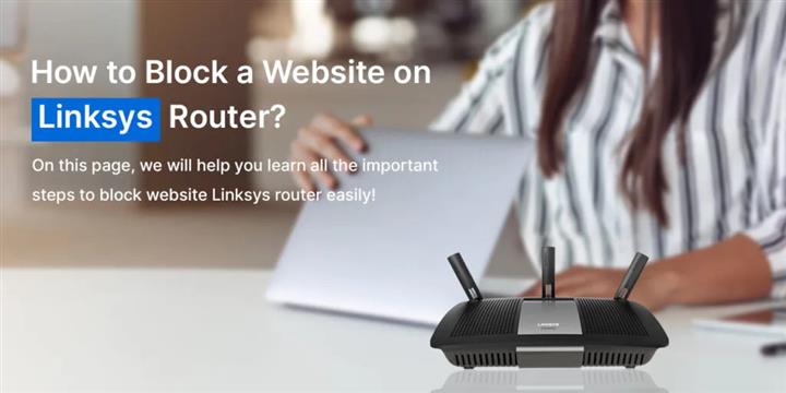 block a website Linksys router image 1