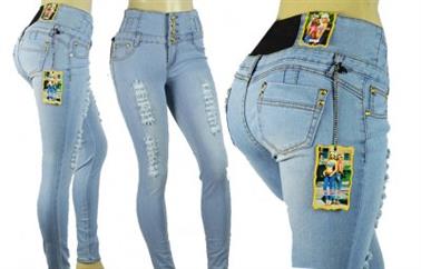$10 : jeans colombianos mayoreo image 1