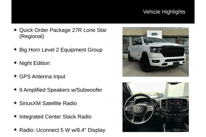 $33995 : Ram 1500 2022 4x2 Big Horn 4 image 4