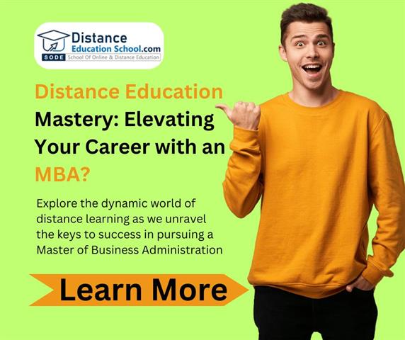 MBA Distance Learning image 1