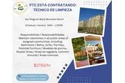 Trabajo de Limpieza (Mananas) en San Diego