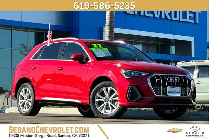 $21900 : Audi Q3 2022 AWD quattro S l image 1