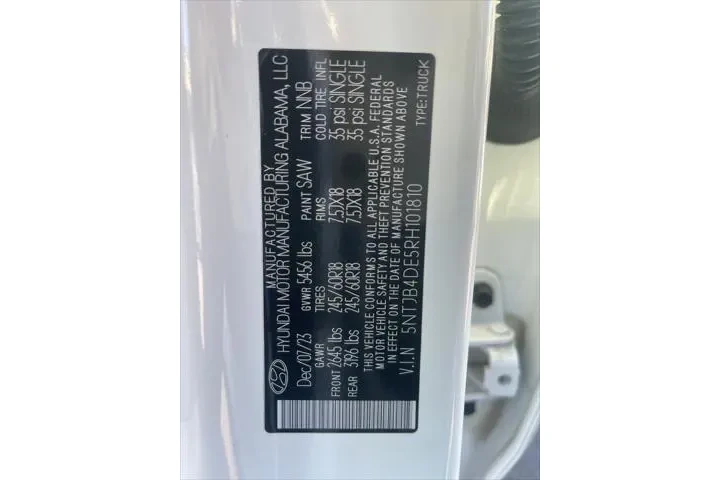 $26160 : Hyundai SANTA CRUZ 2024 SEL image 9